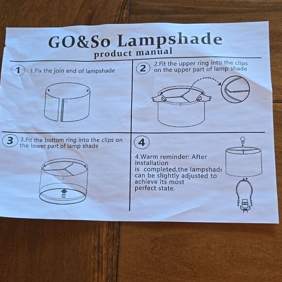 Lampshades Printed 2 shades - Picture 7 of 13